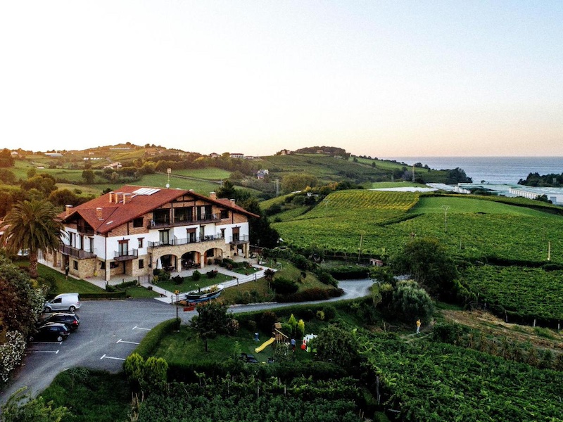 Hotel agriturismo Usotegi aan de kust van Baskenland