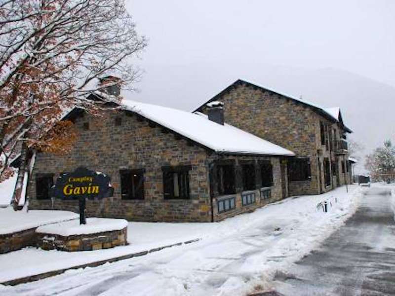 Camping Gavin (Spaanse Pyreneeën) in de winter