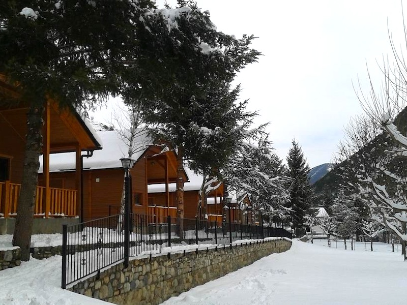 Wintersportcamping La Mola in de Spaanse Pyreneeën