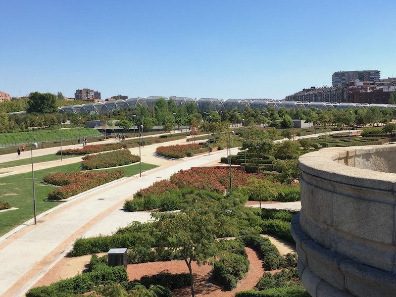 Madrid Rio: prachtig aangelegd park aan de Manzanares rivier in Madrid