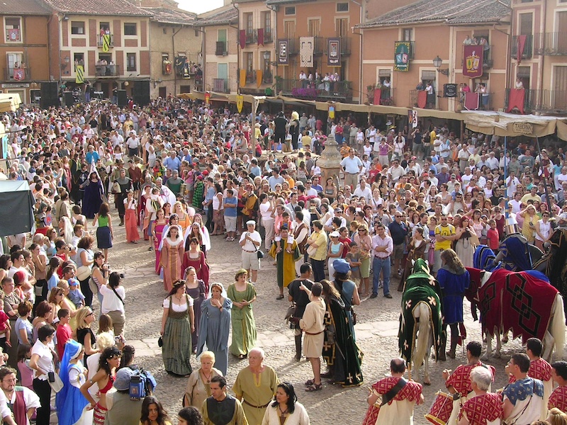 Middeleeuwse feesten in de omgeving van Madrid (Ayllon)