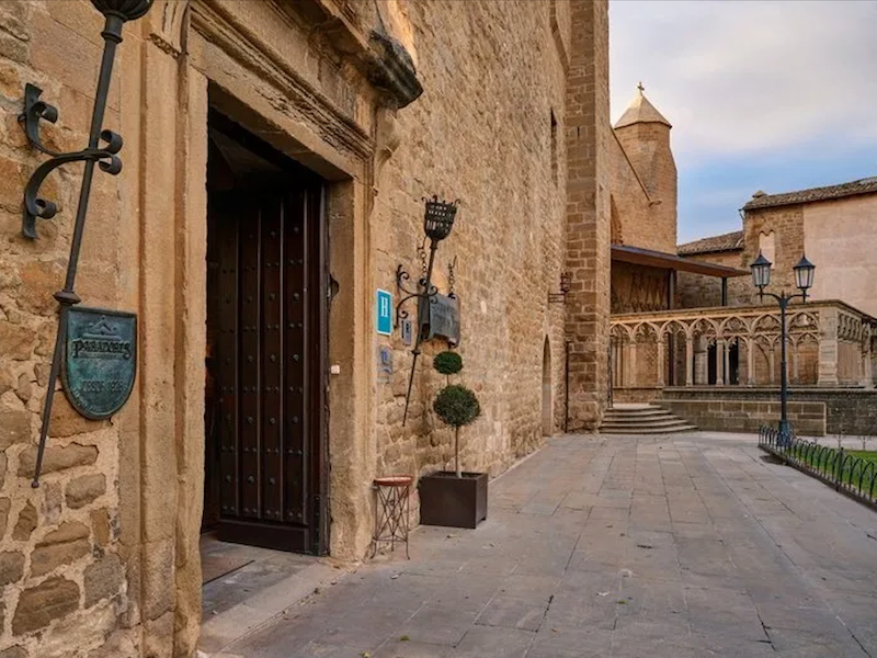 Parador hotel van Olite (Navarra)