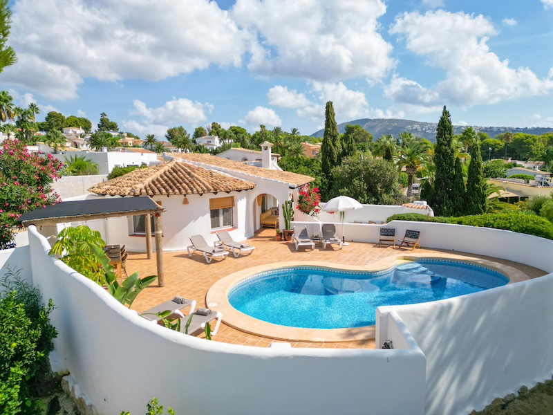 Overwinteren in een vakantiehuis aan de Costa Blanca (Foto: Villa el Postre, Moraira)