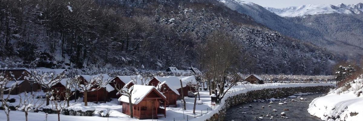 Wintercamping in de Pyreneeën van Spanje