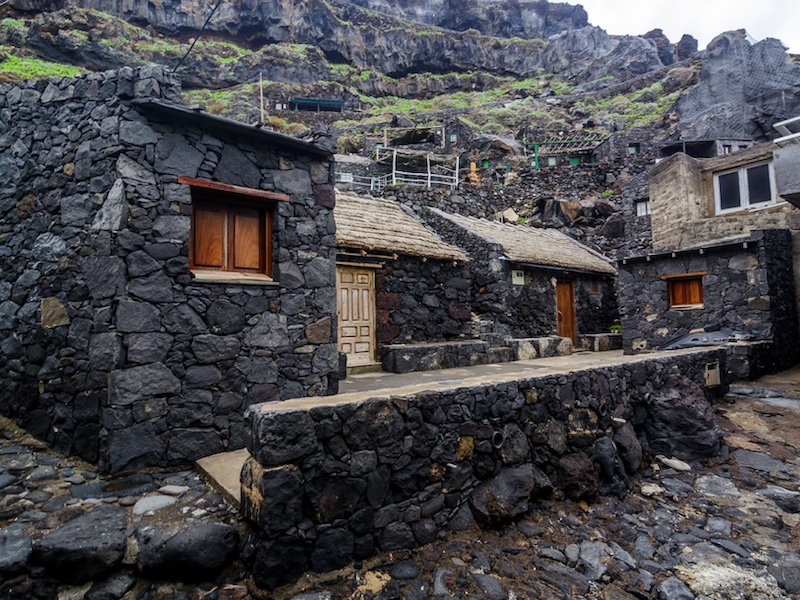 Authentieke gehucht Pozo de las Calcosas (El Hierro)