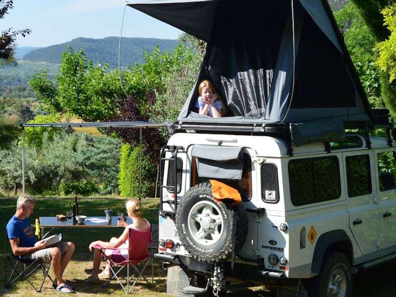 Natuurcamping La Fresneda in de Matarraña streek in Aragón