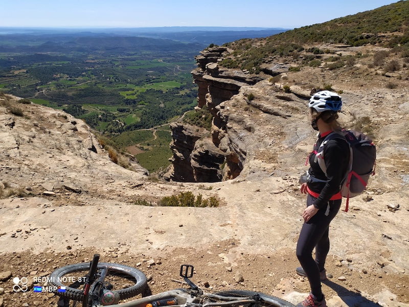 Gieren-uitkijkpunt bij Mallos de Riglos