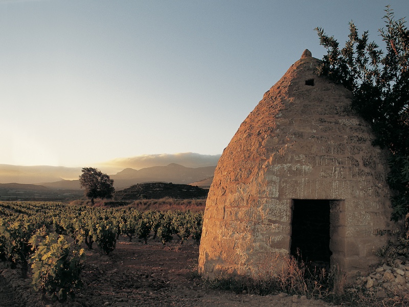 Een "guardaviña" in Spanje's bekendste wijnstreek La Rioja