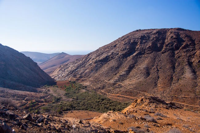 Fuerteventura's oase in het Las Peñitas ravijn