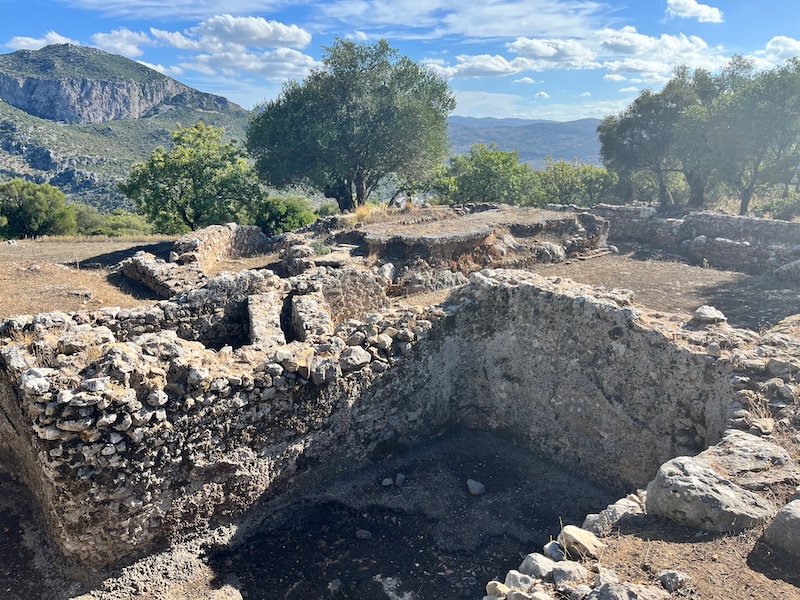 Thermale baden in Romeinse stad Ocuri (Sierra de Grazalema, Andalusië)