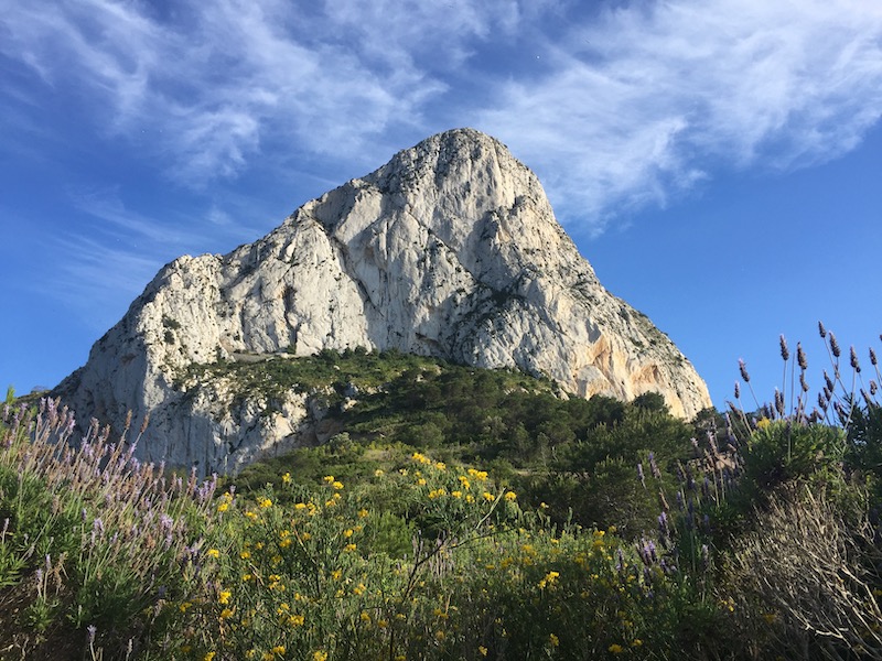 Peñón de Ifach rots in Calpe (Costa Blanca)