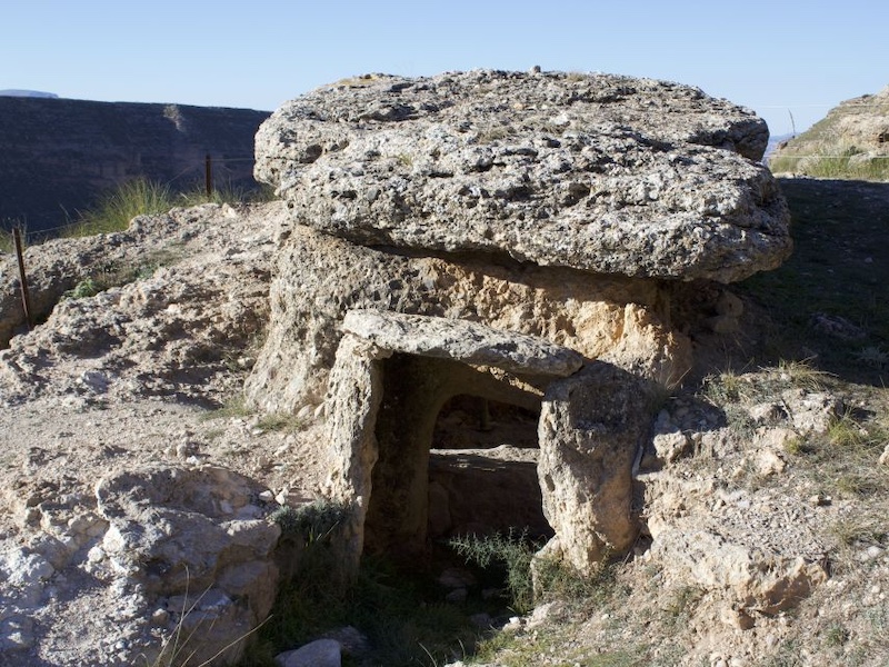 Prehistorisch graf in Geopark Granada